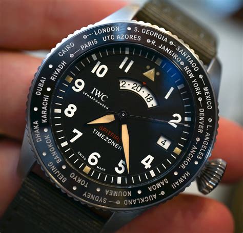 iwc spitfire timezoner|Orologio Iwc pilot's watch timezoner spitfire edition «the longest .